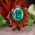 Chrysocolla with Malachite