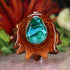 Chrysocolla with Malachite