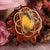 Bumblebee Jasper with Gold Seed of Life