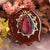 Eudialyte with Gold 64 Star Tetrahedron
