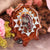 Eudialyte with Silver Sri Yantra