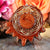 Desert Dwellers Meditating Lotus with Gold Flower of Life and Back Om