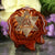 Natural with Gold Reverse Merkaba