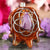 Charoite with Silver Seed of Life and Back Om