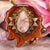 Crazy Lace Agate with Gold Sri Yantra