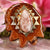 Crazy Lace Agate with Gold Sri Yantra