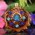 Australian Blue Opal with Multi-Glow