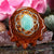 Amazonite with Silver Seed of Life