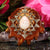 Mexican Fire Opal with Gold Sri Yantra
