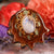 Moonstone with Gold Moon Cycle