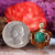 Malachite with Gold Merkaba