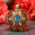 Black Opal with Gold Merkaba Multi-Stone