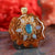 Black Opal with Gold Merkaba Multi-Stone