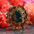 Bloodstone with Gold 64 Star Tetrahedron