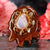 Moonstone with Gold Moon Cycle