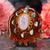 Moonstone with Silver Moon Cycle