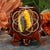 Bumblebee Jasper with Gold Seed of Life