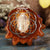 Moonstone with Silver Seed of Life