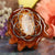 Moonstone with Silver Seed of Life