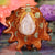 Moonstone with Gold Moon Cycle