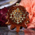 Natural with Gold Sri Yantra