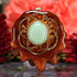 Variscite with Gold Seed of Life