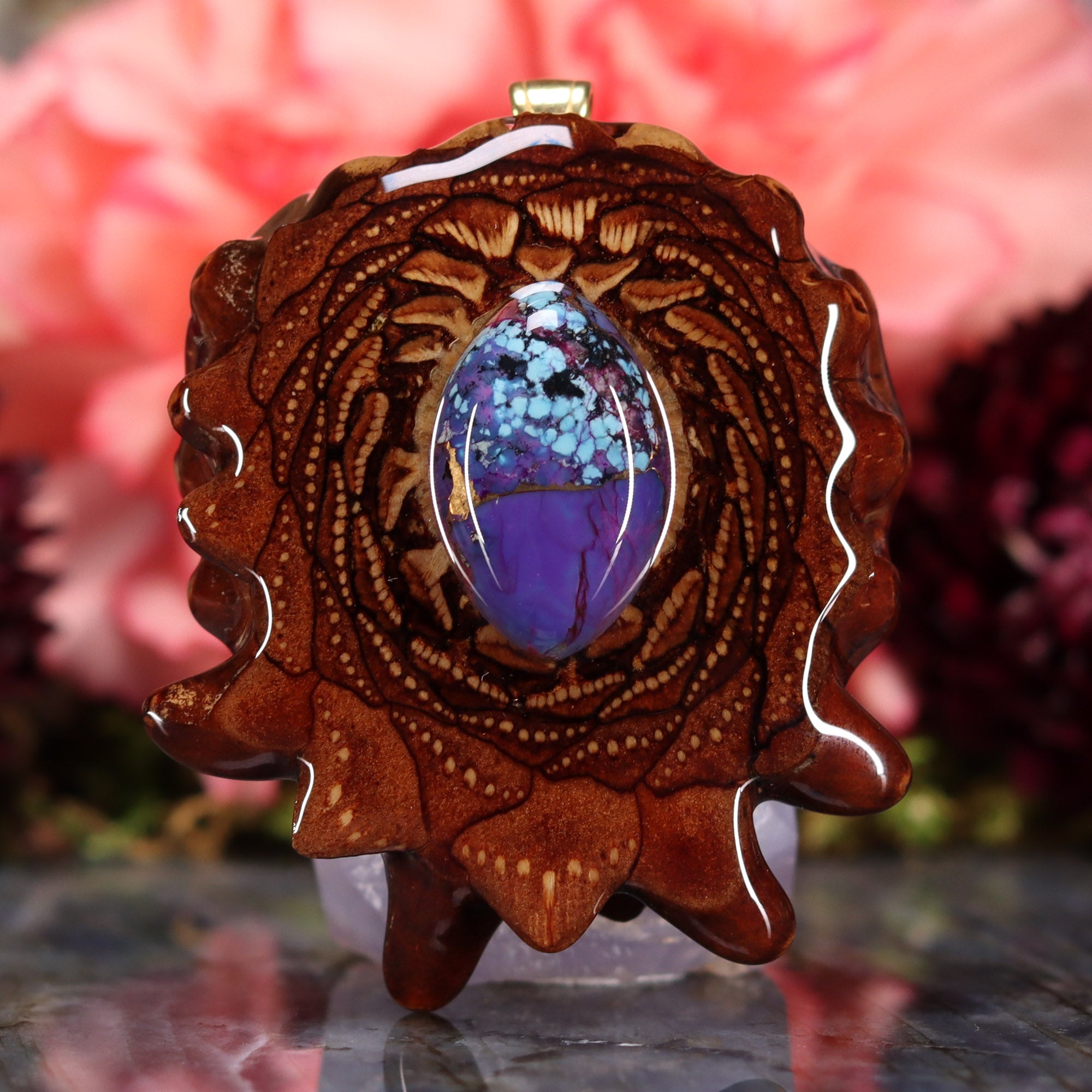 Purple Mohave Turquoise – Third Eye Pinecones