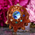 Planet Earth Glass with 7 Chakra Multi-Glow