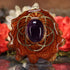 Amethyst with Gold Seed of Life