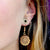 Third Eye Mandala Earrings (Silver / Gold)