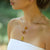 Amber Bee Necklace - 18